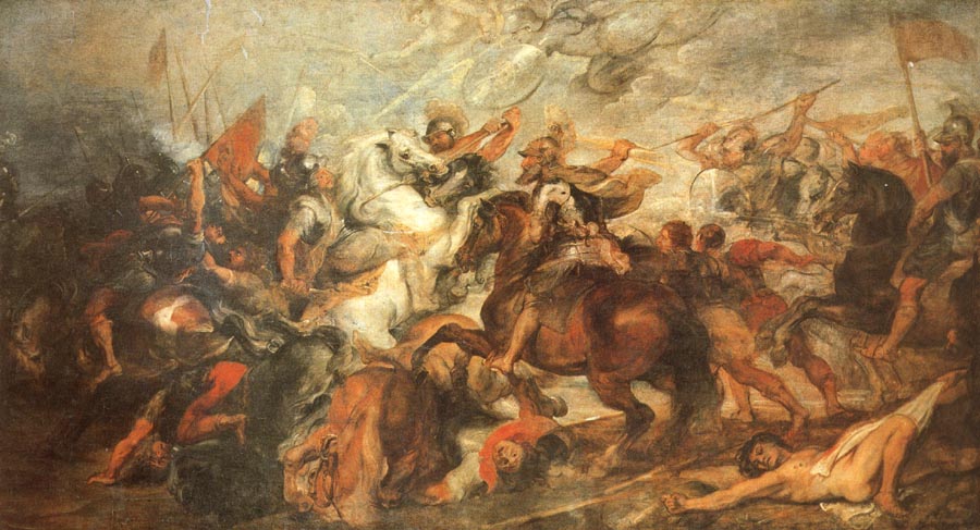 Henry IV at the Battle of Ivry